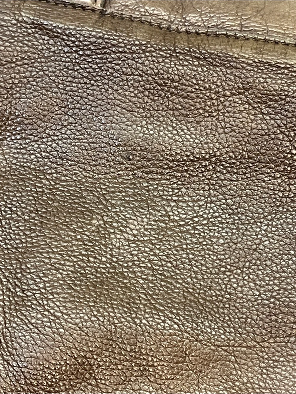 Liebeskind Berlin Brown Pebbled Leather Small Messenger/Cross Body Bag
